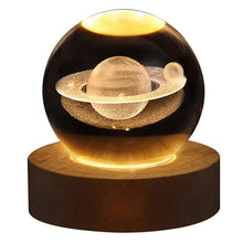 Load image into Gallery viewer, LED Night Light Milky Way Galaxy Solar System Crystal Ball