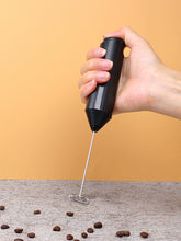 Load image into Gallery viewer, Milk Frother Electric Handheld Household Milk Foam Milk-in-Water Brewing Machine Coffee Bubbler Stirring Rod Blender