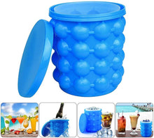 Load image into Gallery viewer, Silicone Ice Cube Bucket Mold