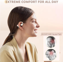 Load image into Gallery viewer, ZIHNIC Wireless Open-Ear Headphones – Lightweight, Waterproof, Bluetooth-Compatible (Pink)