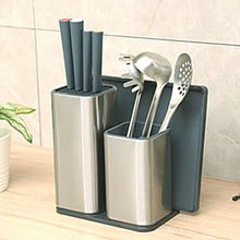 Load image into Gallery viewer, Stainless Steel Kitchen Cutlery Stand