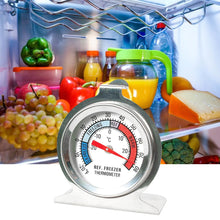 Load image into Gallery viewer, Stainless Steel Fridge Freezer Thermometer