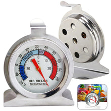 Load image into Gallery viewer, Stainless Steel Fridge Freezer Thermometer