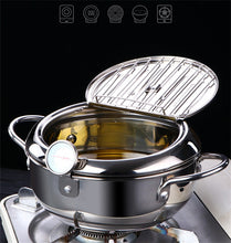 Load image into Gallery viewer, Japanese Deep Frying Pot