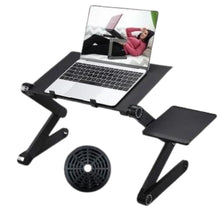 Load image into Gallery viewer, Portable &amp; Adjustable Aluminum Laptop Desk
